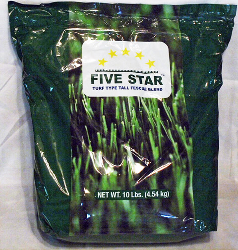 10 lb Bag "5 Star" Fescue Grass Seed